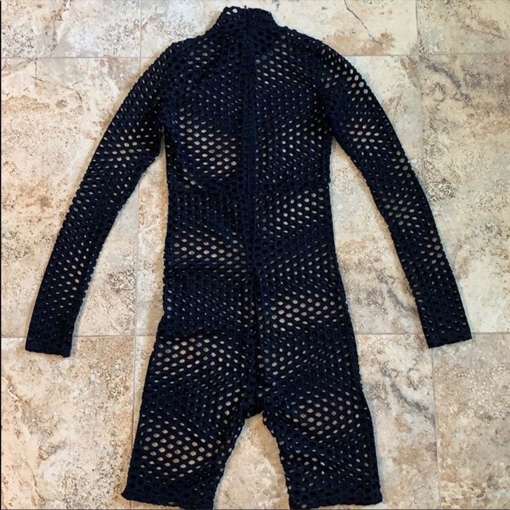 Fishnet bodysuit